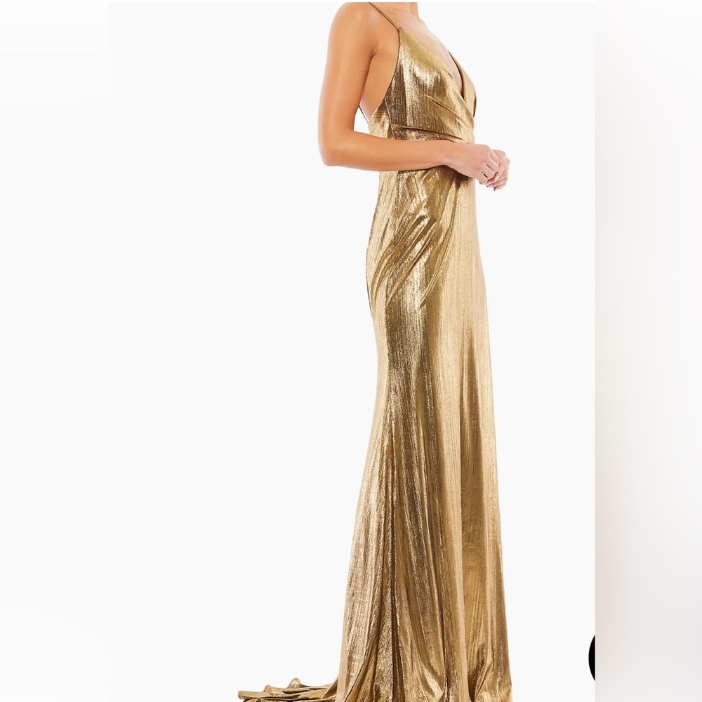 Metallic Mermaid Gown